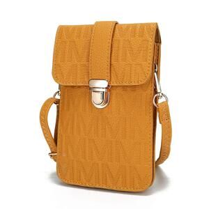8318 MKF Small Crossbody Cell Phone Purse Wallet – PU Leather Cellphone Bag